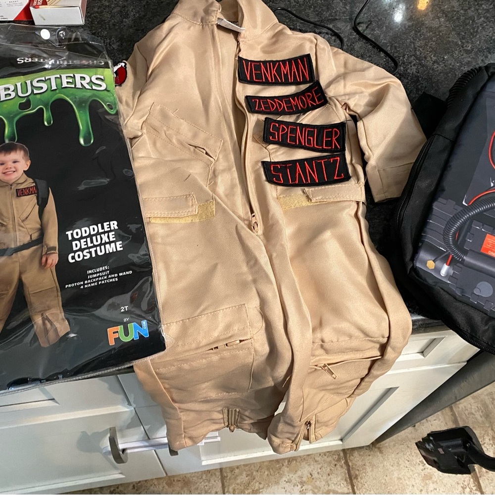 Ghostbuster Halloween costume